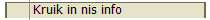  Kruik in nis info